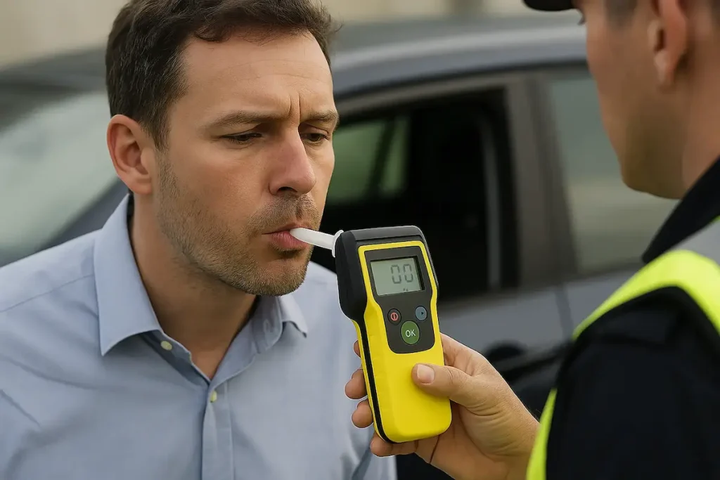 delito de alcoholemia tras control positivo