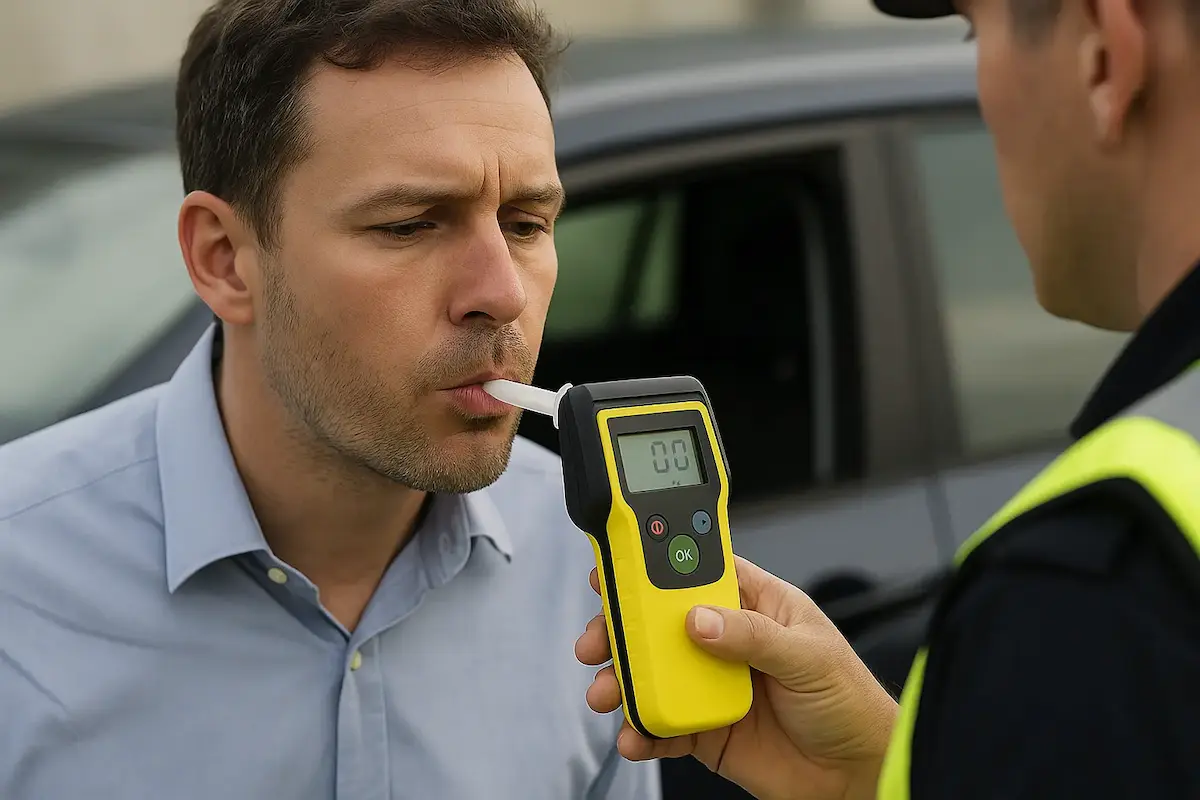 delito de alcoholemia tras control positivo